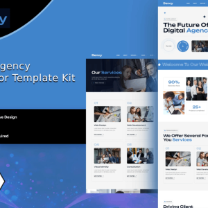 Bency – Digital Agency Website Template Kit