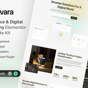 Aivara – AI Service & Digital Company Website Template Kit